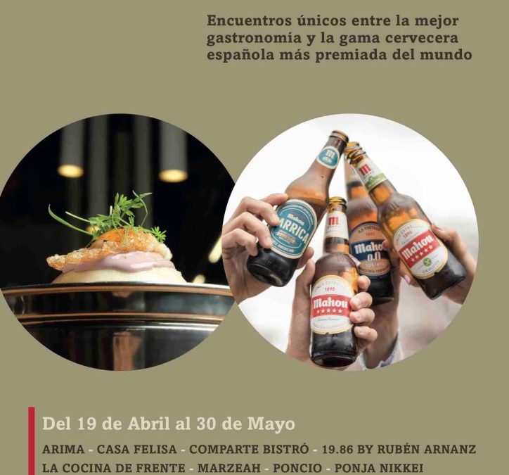 Cocina de vanguardia y cultura cervecera se unen en la tercera edición de Sabor Mahou MaridaDos