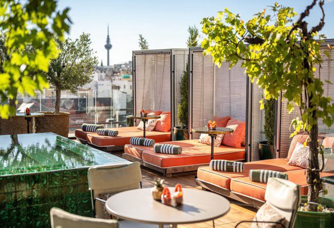 Nueva carta en Picos Pardos Sky Lounge de BLESS Hotel Madrid