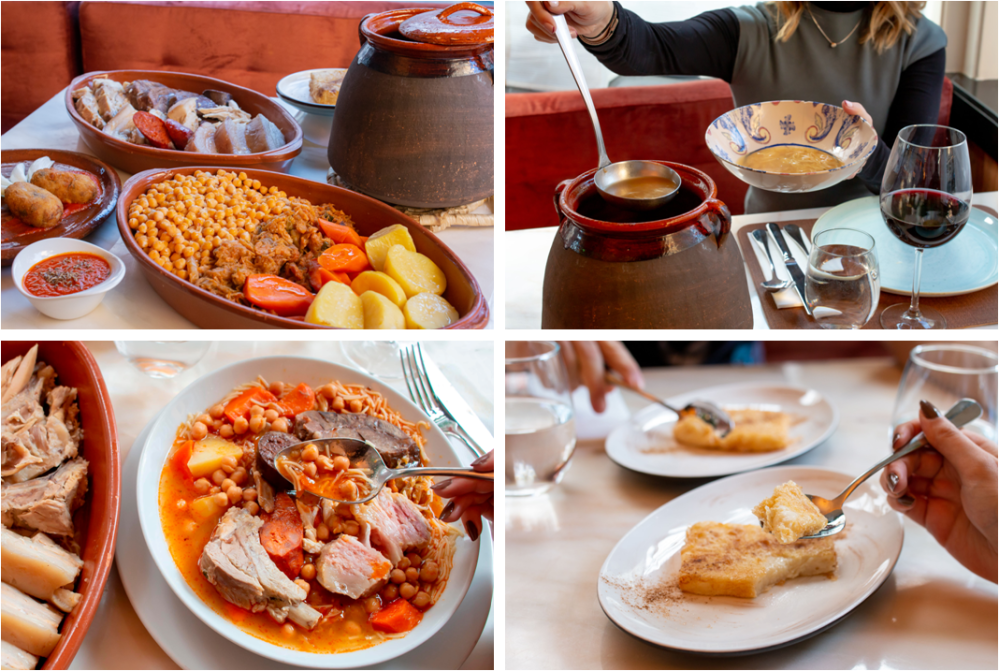 El restaurante de Madrid que sorprende con su cocido de tres vuelcos