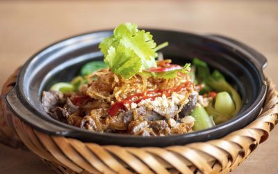 Langostinos al curry