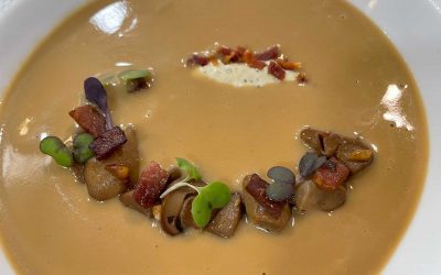 Sopa cremosa de Hongos