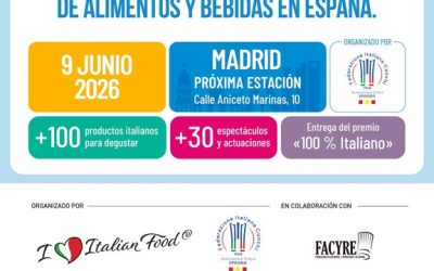 I Love Italian Food desvela el programa de ‘The Italian Show’ para el de junio en Madrid
